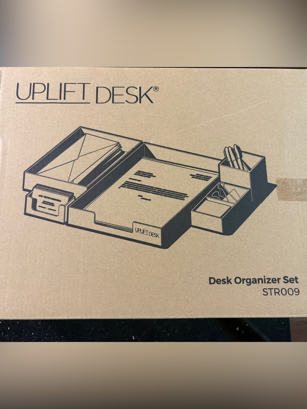 Uplift Desk Desk Organizer Set - Modular Home Storage